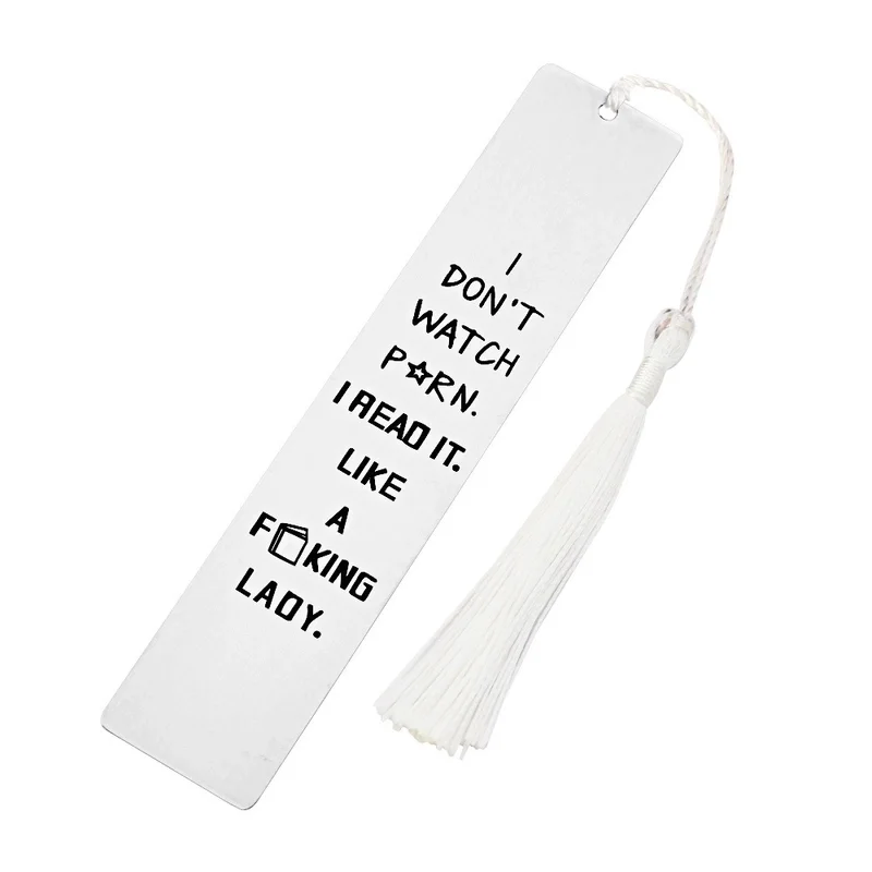 Like a Lady Engraved Bookmark