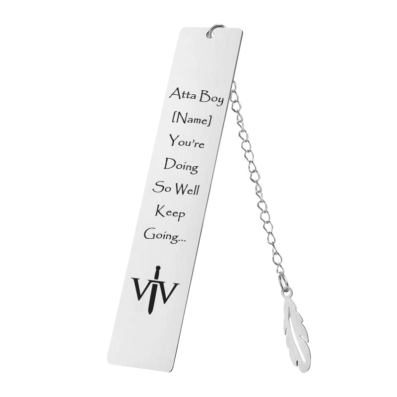 Life is Tough Engraved Bookmark